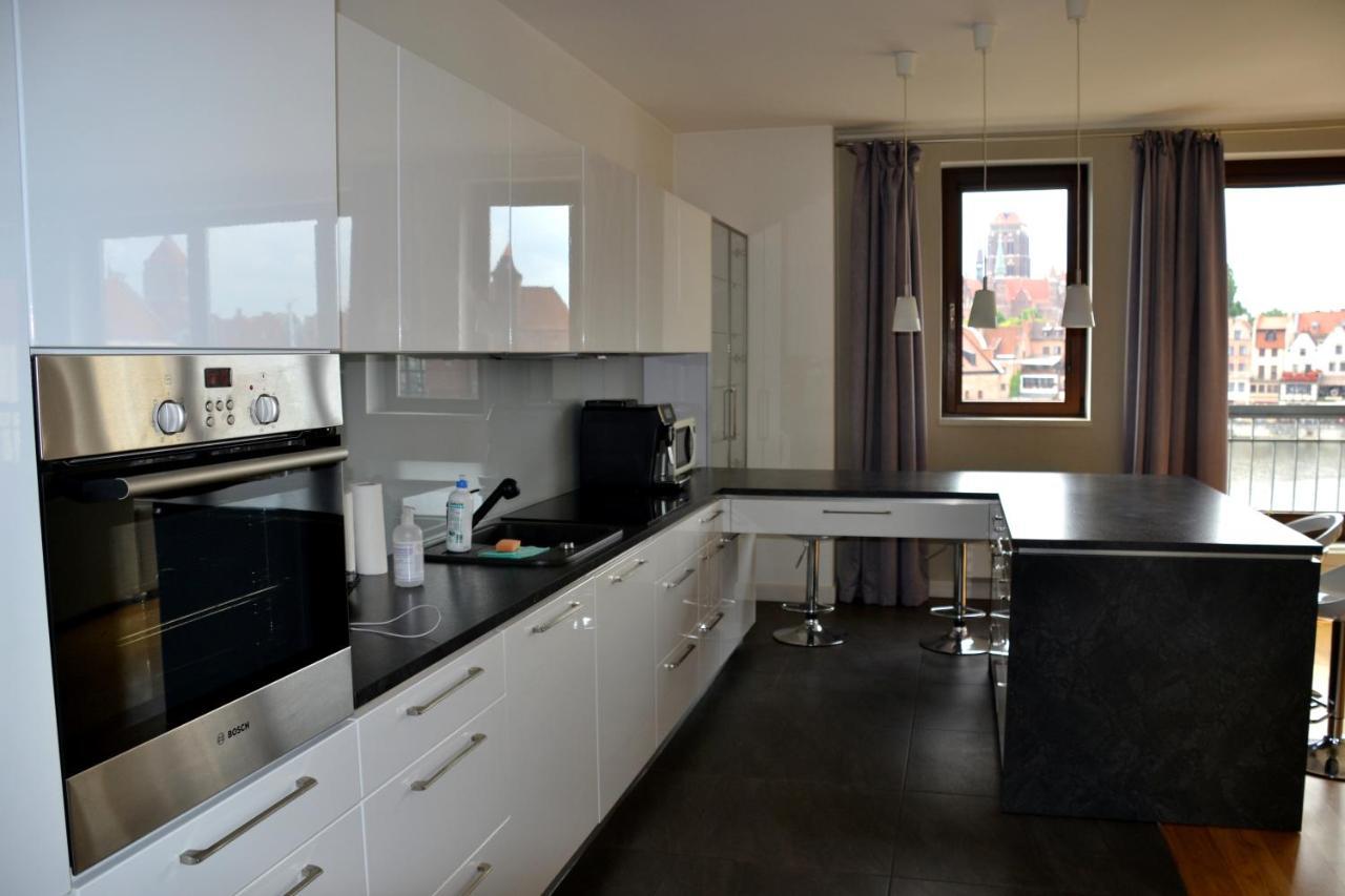 Apartamenty Centrum Nad Motlawa Z Widokiem Na Patio Z Balkonem Gdansk Luaran gambar