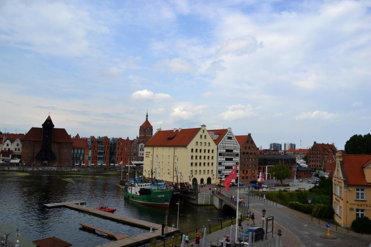 Apartamenty Centrum Nad Motlawa Z Widokiem Na Patio Z Balkonem Gdansk Luaran gambar