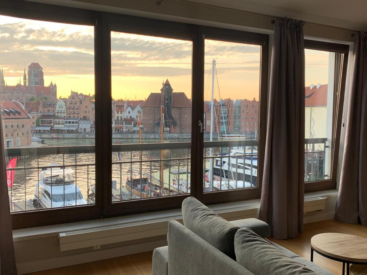 Apartamenty Centrum Nad Motlawa Z Widokiem Na Patio Z Balkonem Gdansk Luaran gambar
